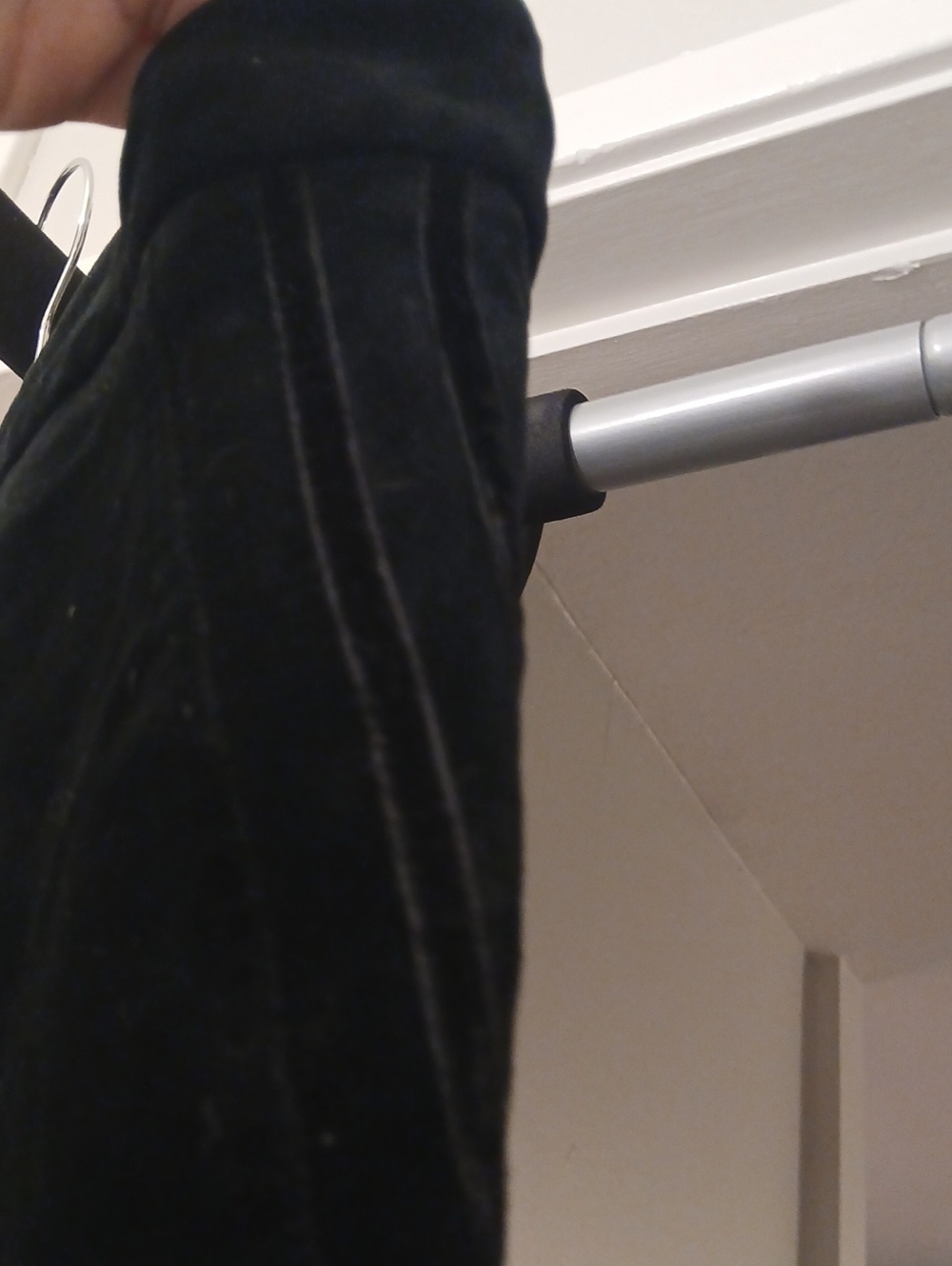 Bisou Bisou Black Velvet Pants BLACK VELVET! - Picture 5 of 7